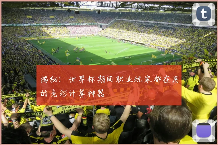 揭秘：世界杯期间职业玩家都在用的竞彩计算神器